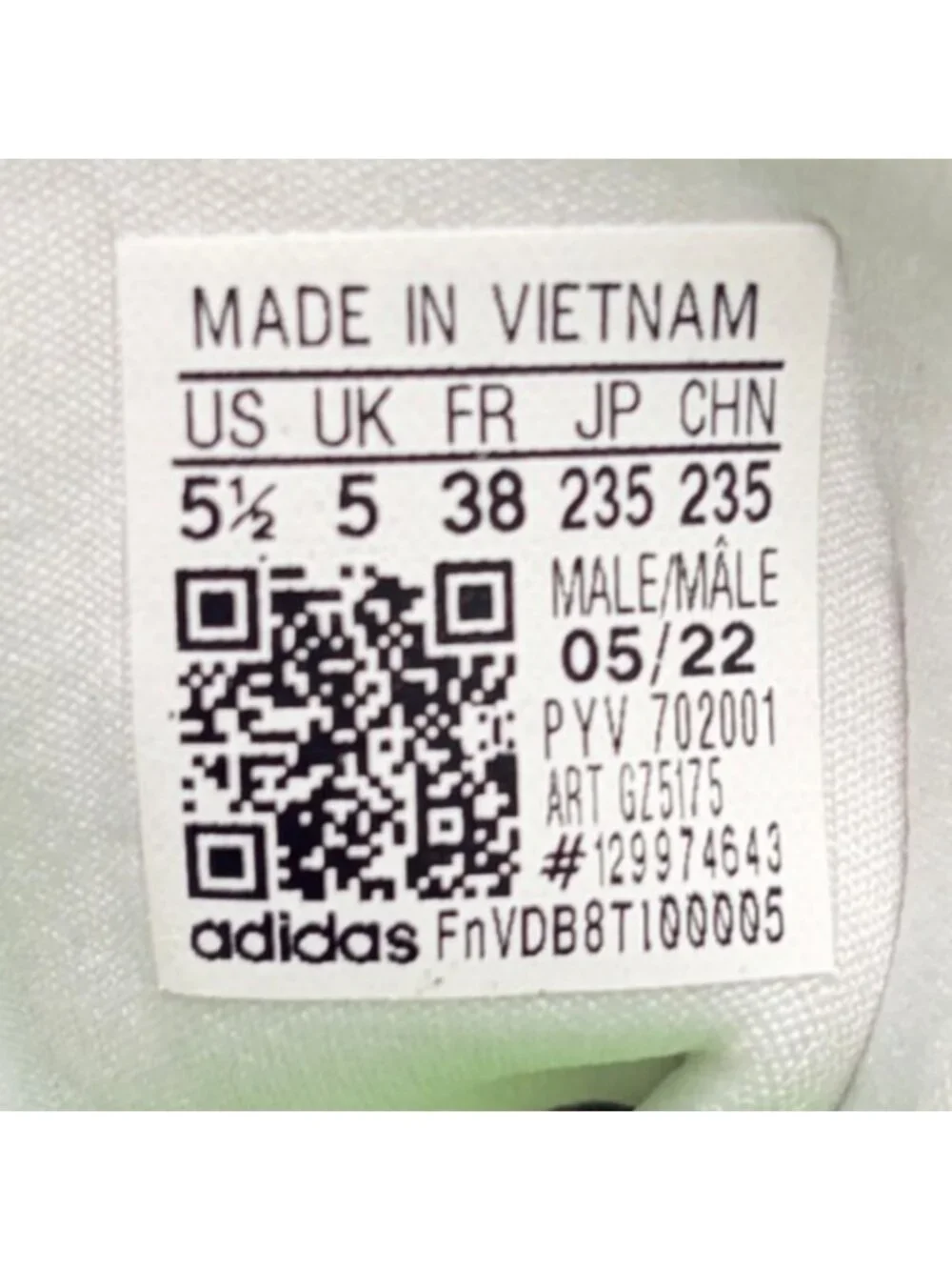 adidas please review